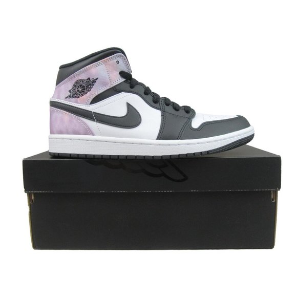 Jordan Other - Air Jordan 1 Mid SE Zen Master Tie- Dye Sneakers Mens Size 9.5 NEW